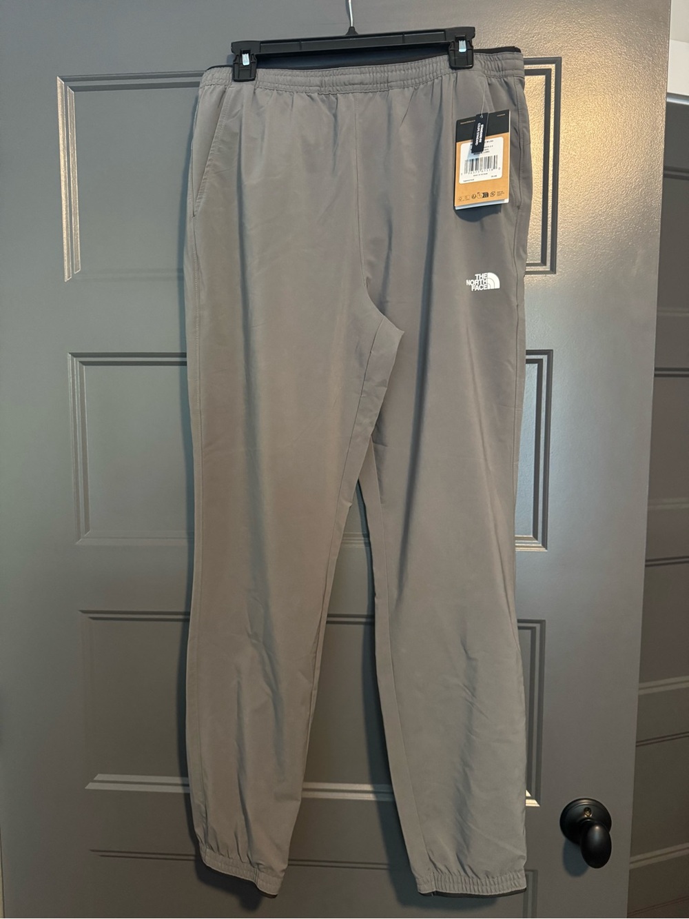 The North Face Men's Light Gray Jogger Pants